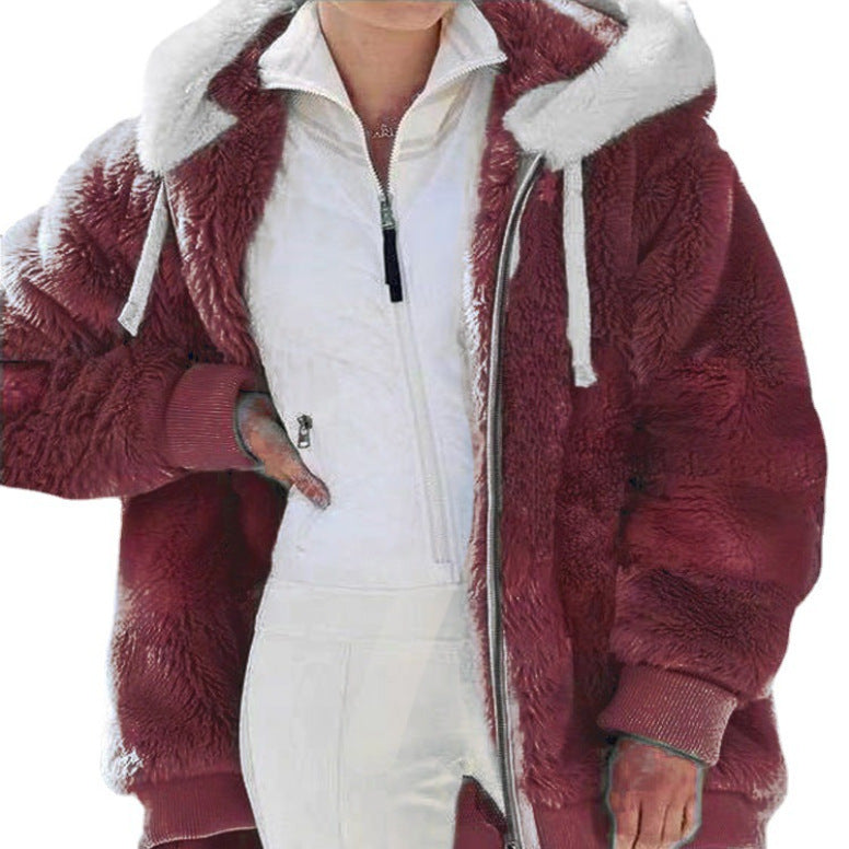 ALEX - Winter Jacket with Hood and Zipper-15519826903413-Nancy & Mae Savannah