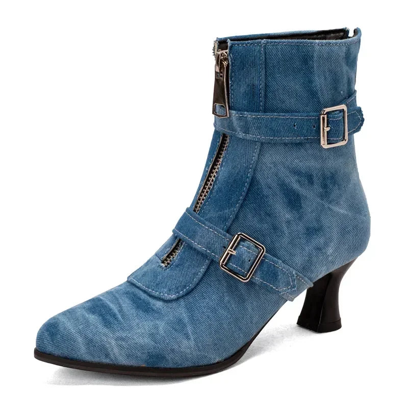 AMARA - KAY HEEL BOOTS-15560637710709-Nancy & Mae Savannah