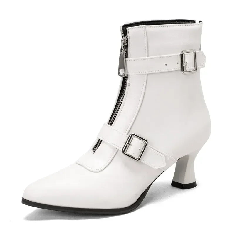 AMARA - KAY HEEL BOOTS-15560637710709-Nancy & Mae Savannah