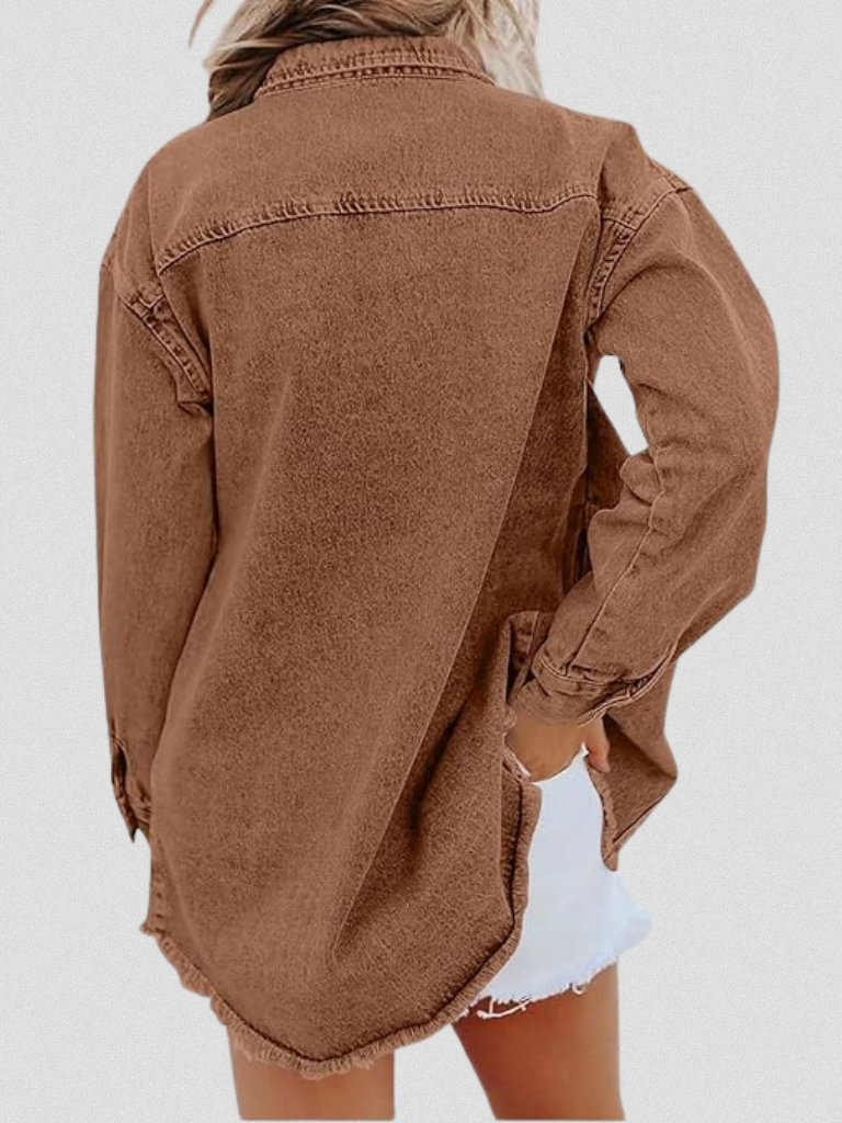 ANGELA - CLASSIC DENIM SHIRT-15549015359861-Nancy & Mae Savannah