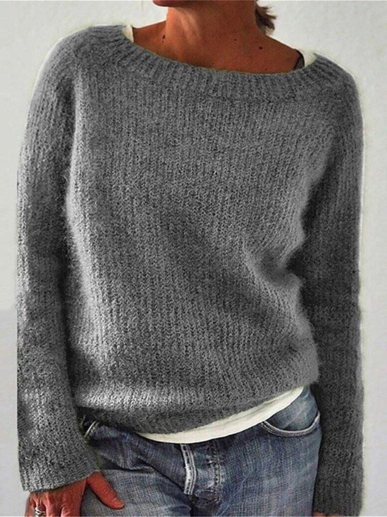 AVA - SOFT KNIT SWEATER-15549013623157-Nancy & Mae Savannah