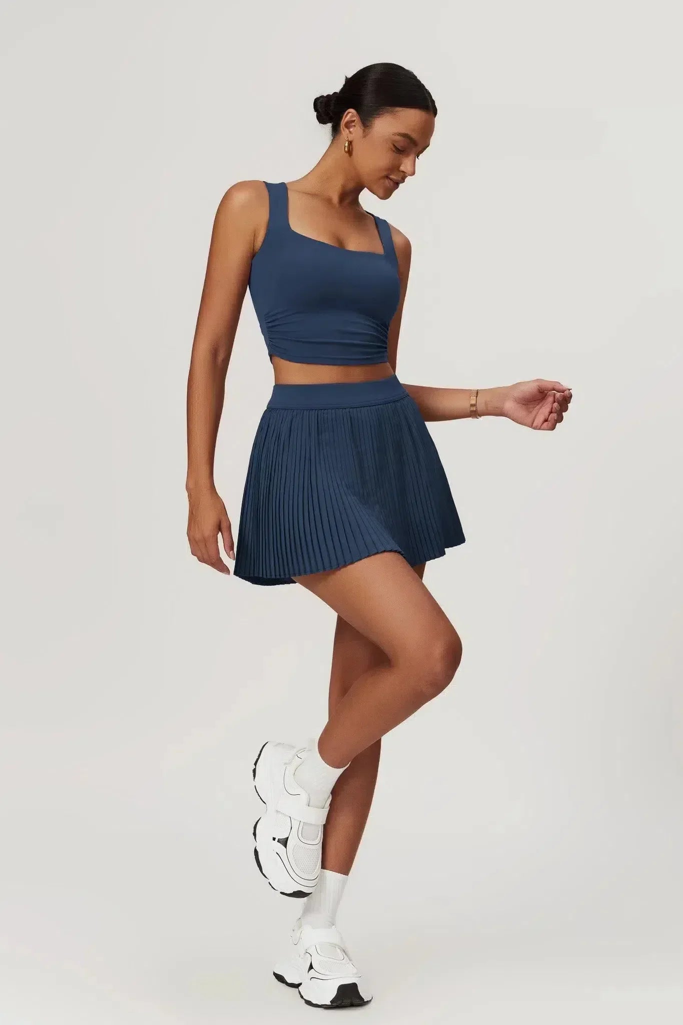 Abriana – Pleated design – Mini skirt-15134033052021-Mirella Fiore
