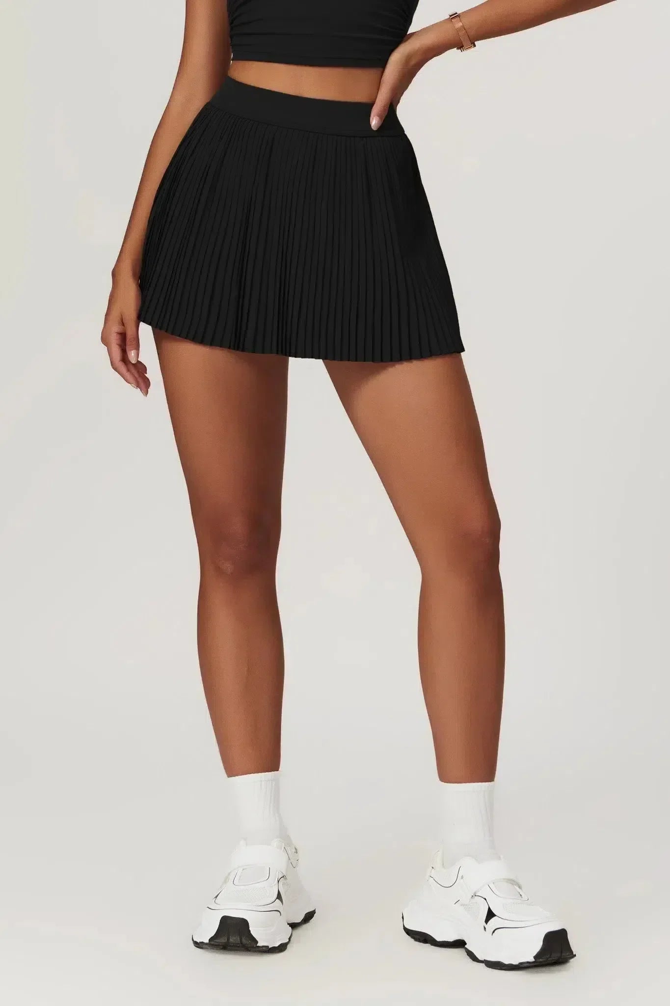 Abriana – Pleated design – Mini skirt-15134033052021-Mirella Fiore