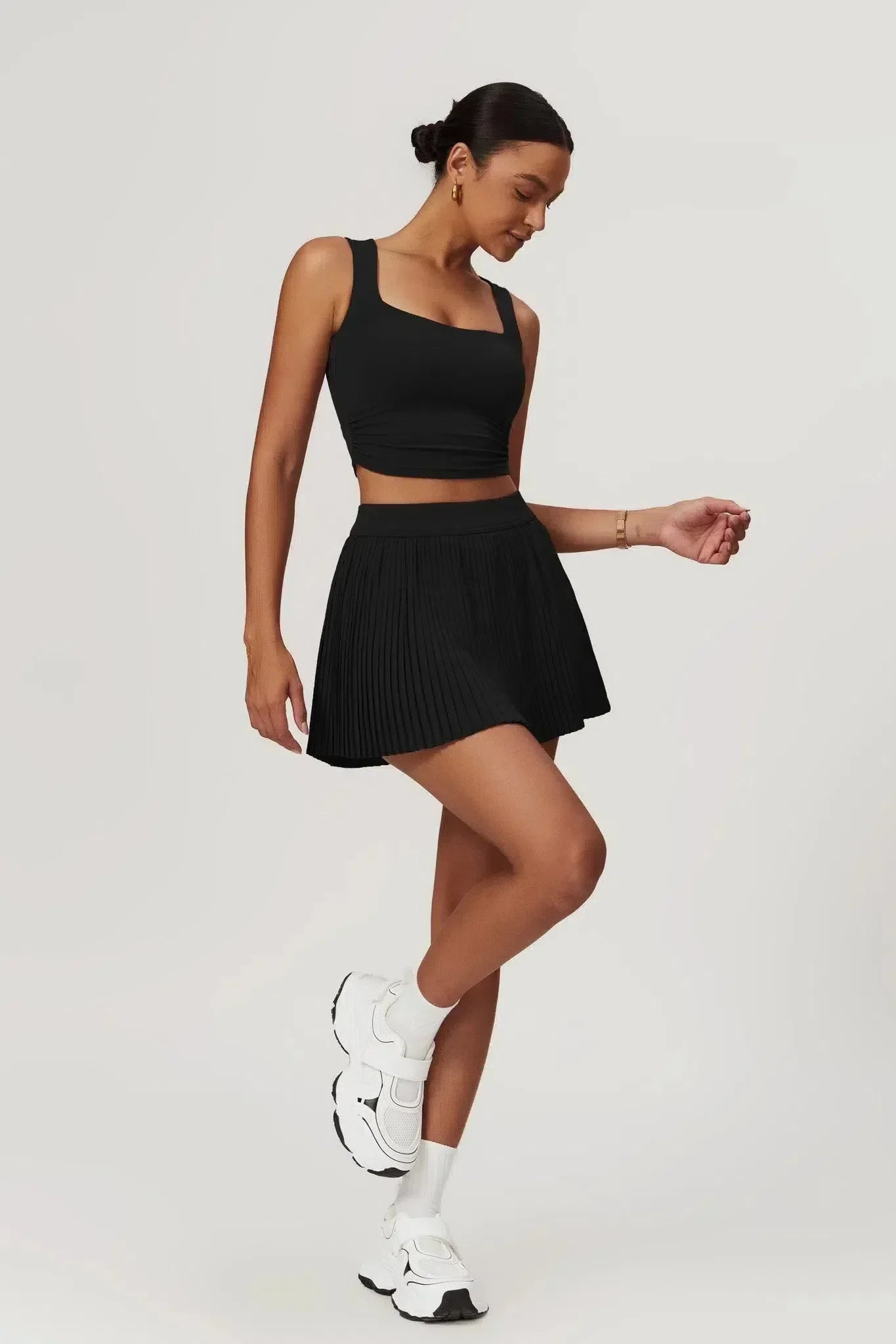 Abriana – Pleated design – Mini skirt-15134033052021-Mirella Fiore