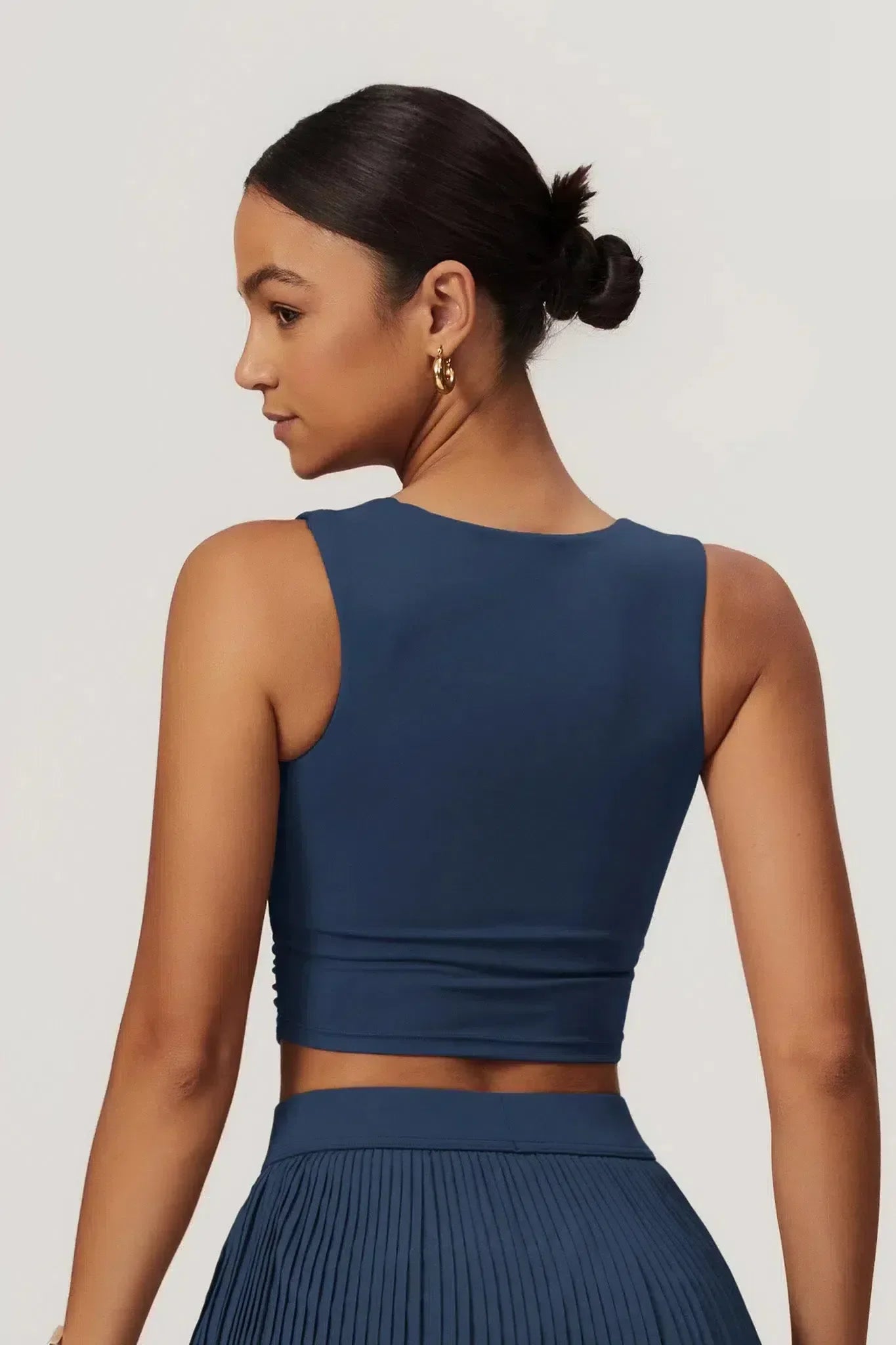 Abriana – Square neckline – Sleek fit top-15134027153781-Mirella Fiore