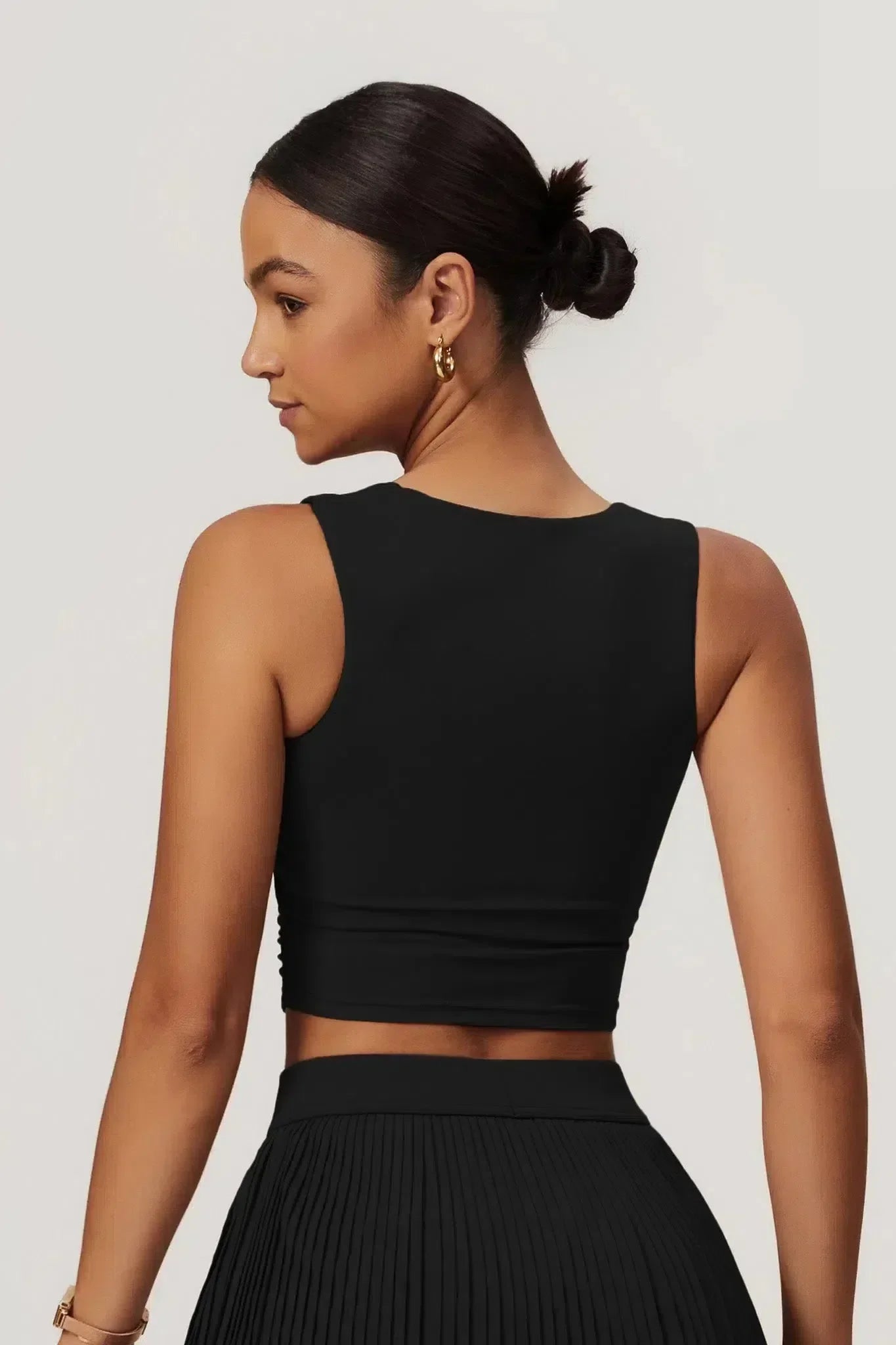 Abriana – Square neckline – Sleek fit top-15134027153781-Mirella Fiore