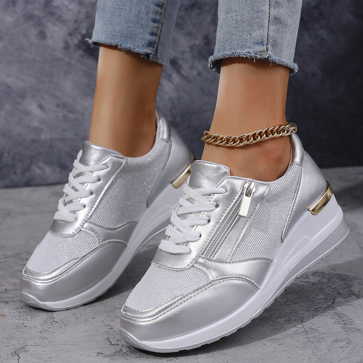 Ada - Comfortable Stylish Sneakers-15543781949813-Mirella Fiore