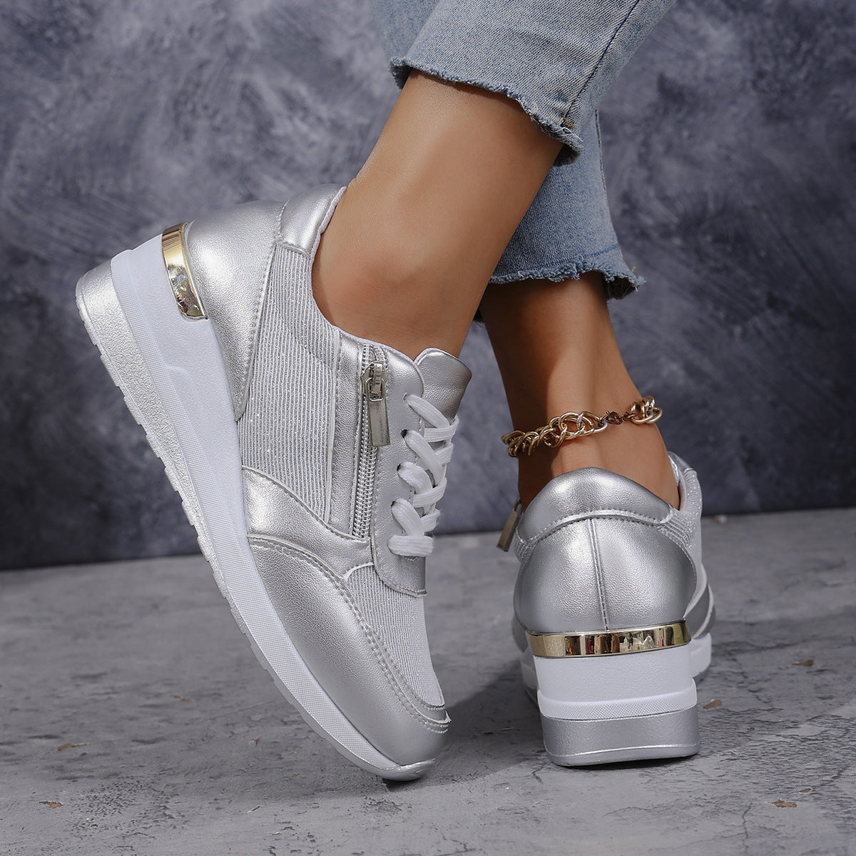 Ada - Comfortable Stylish Sneakers-15543781949813-Mirella Fiore