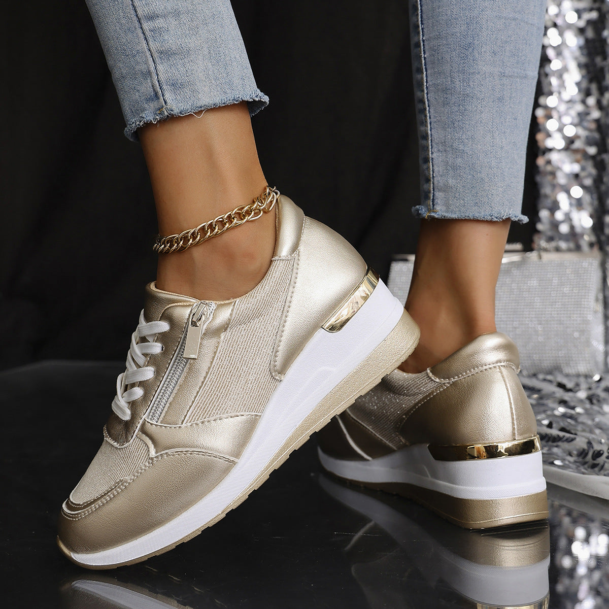 Ada - Comfortable Stylish Sneakers-15543781949813-Mirella Fiore