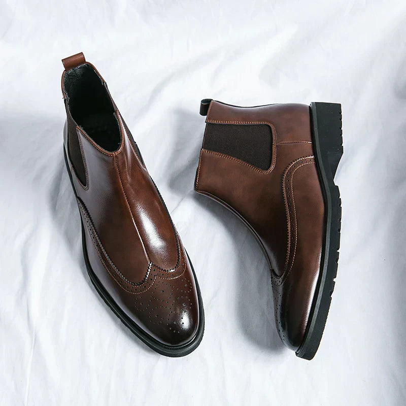 Adriel - Genuine Leather Chelsea Boots-15550769856885-Nancy & Mae Savannah