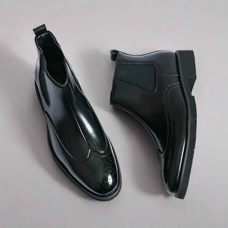 Adriel - Genuine Leather Chelsea Boots-15550769856885-Nancy & Mae Savannah
