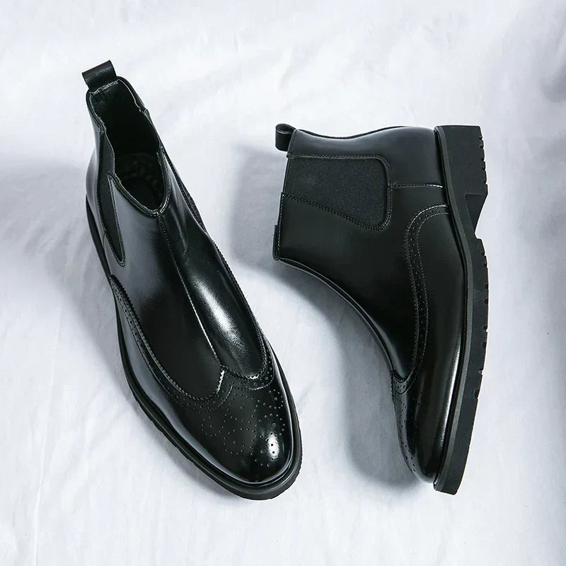 Adriel - Genuine Leather Chelsea Boots-15550769856885-Nancy & Mae Savannah