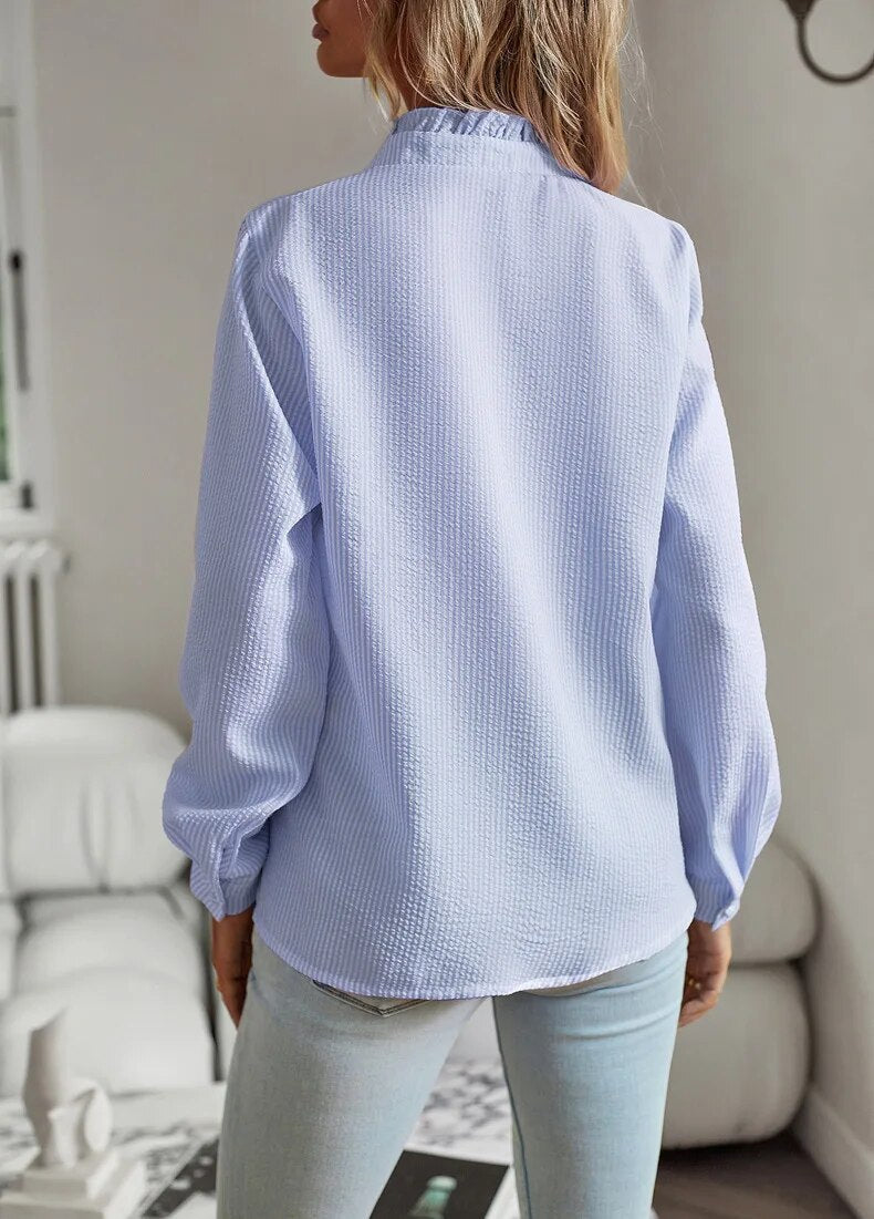 Agnete - Elegant Blouse-15544892752245-Mirella Fiore