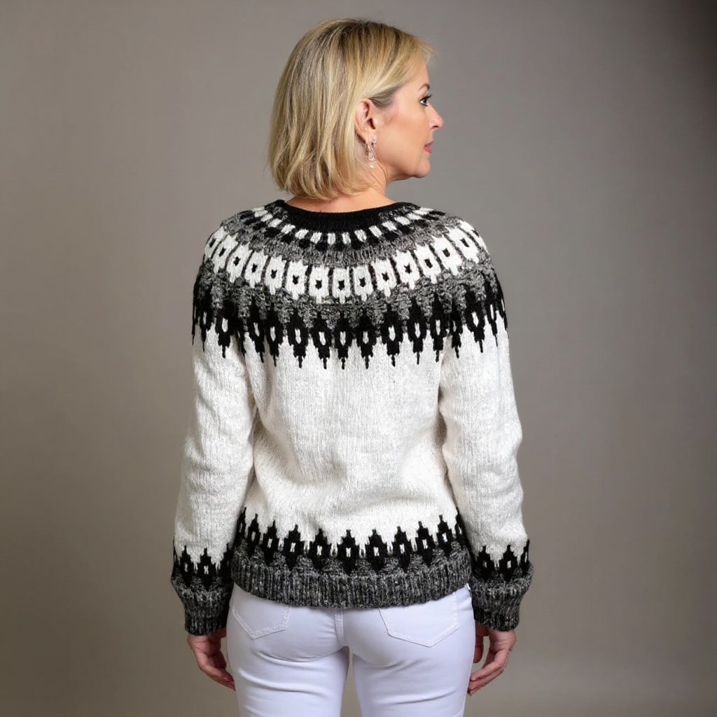 Alexa - Vintage Icelandic Cardigan-15531113185653-Mirella Fiore