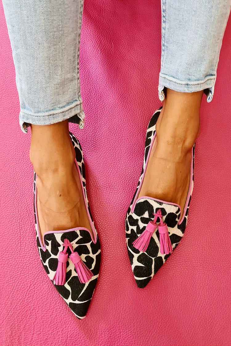 Alexis - Pointed Loafer With Tassels-15551040651637-Mirella Fiore