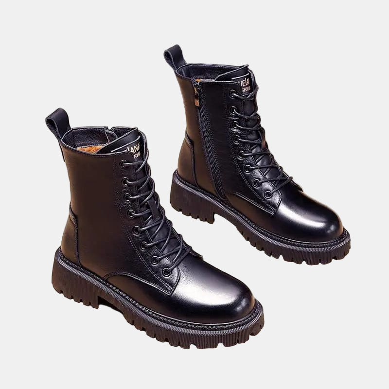 Alexis - Square Heel Ankle Boots-15520005914997-Nancy & Mae Savannah