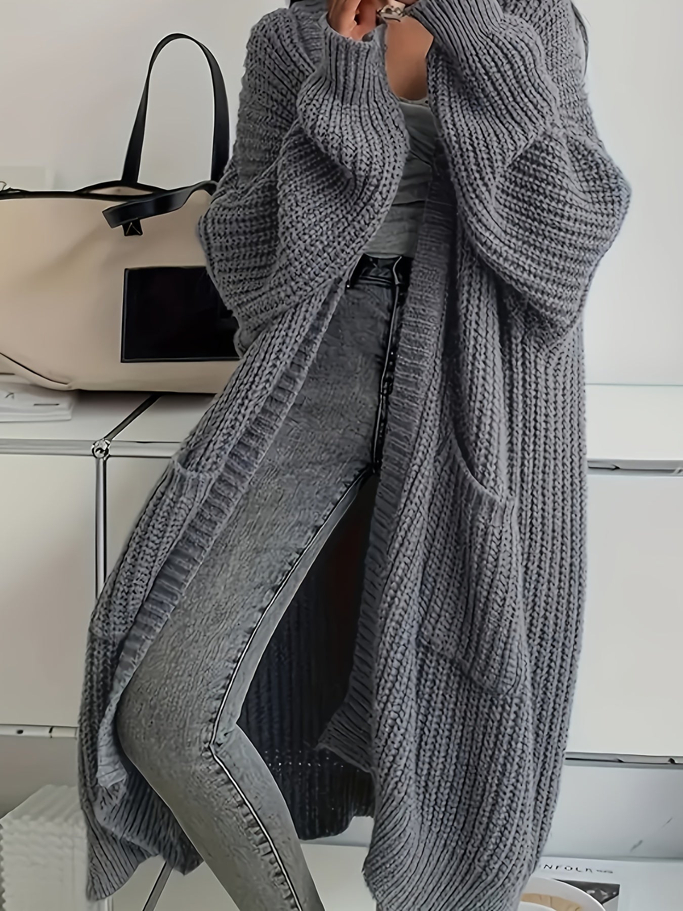 Alice - Cozy Confidence Longline Cardigan-15547990999413-Mirella Fiore