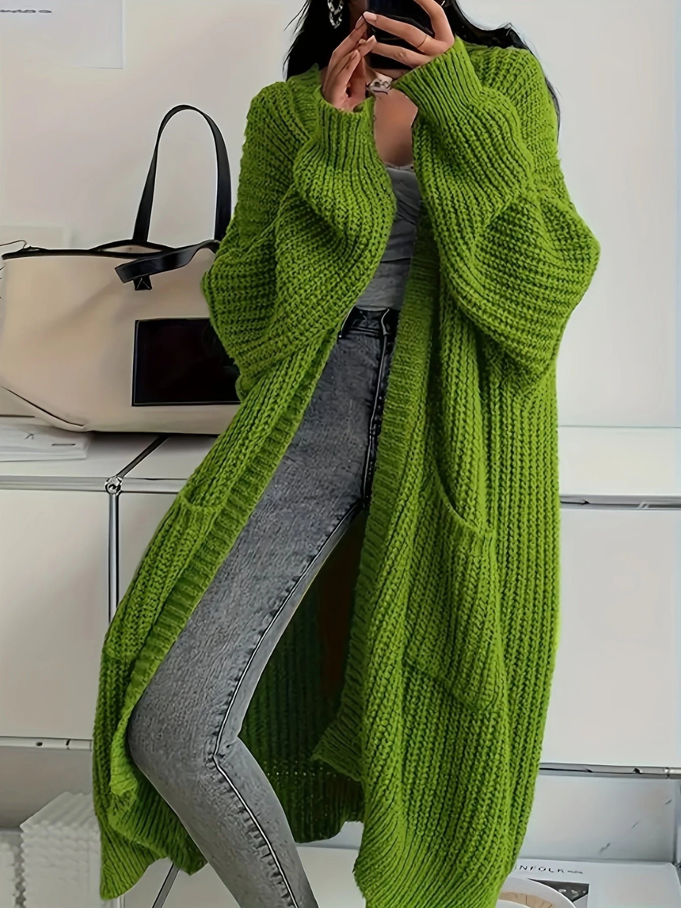 Alice - Cozy Confidence Longline Cardigan-15547990999413-Mirella Fiore