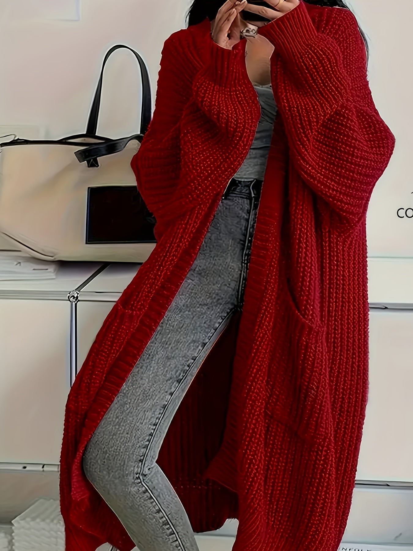 Alice - Cozy Confidence Longline Cardigan-15547990999413-Mirella Fiore