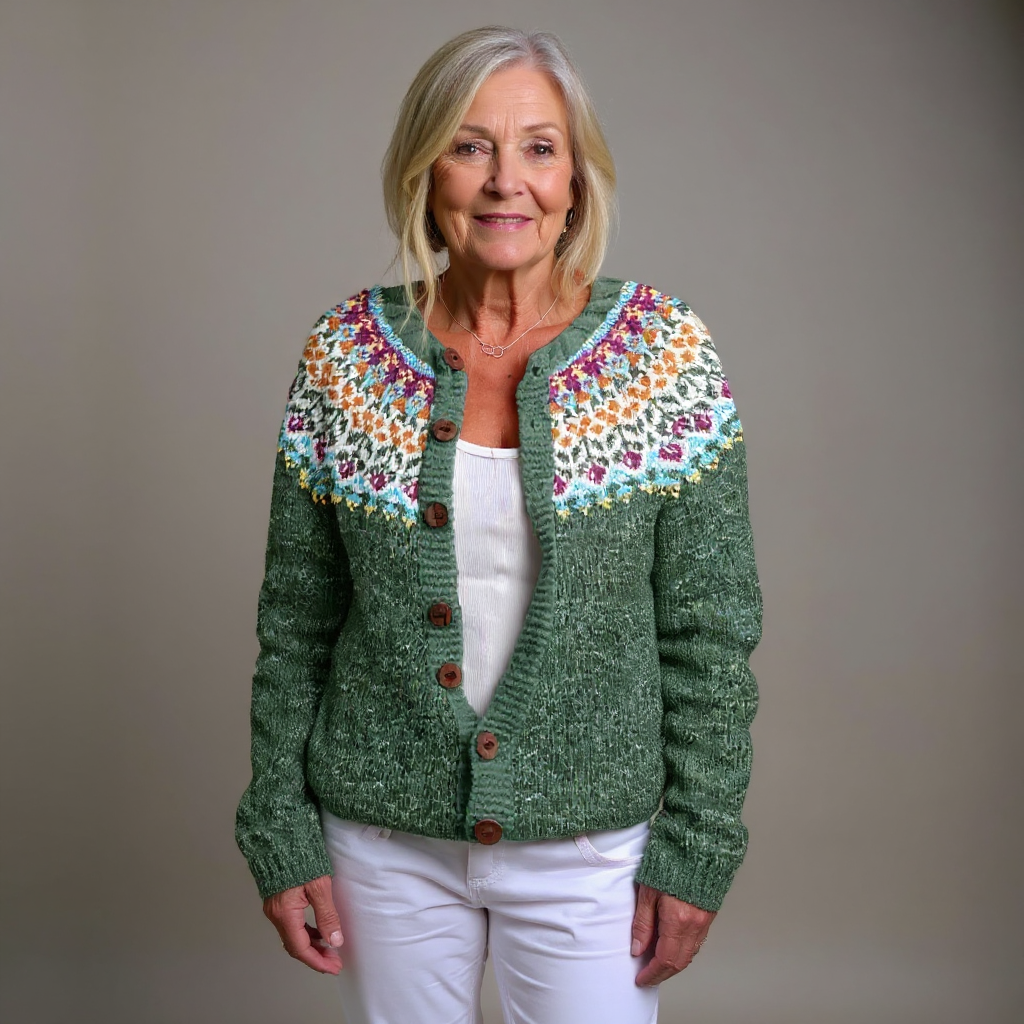 Alice - Vintage Icelandic Cardigan-15531113087349-Mirella Fiore