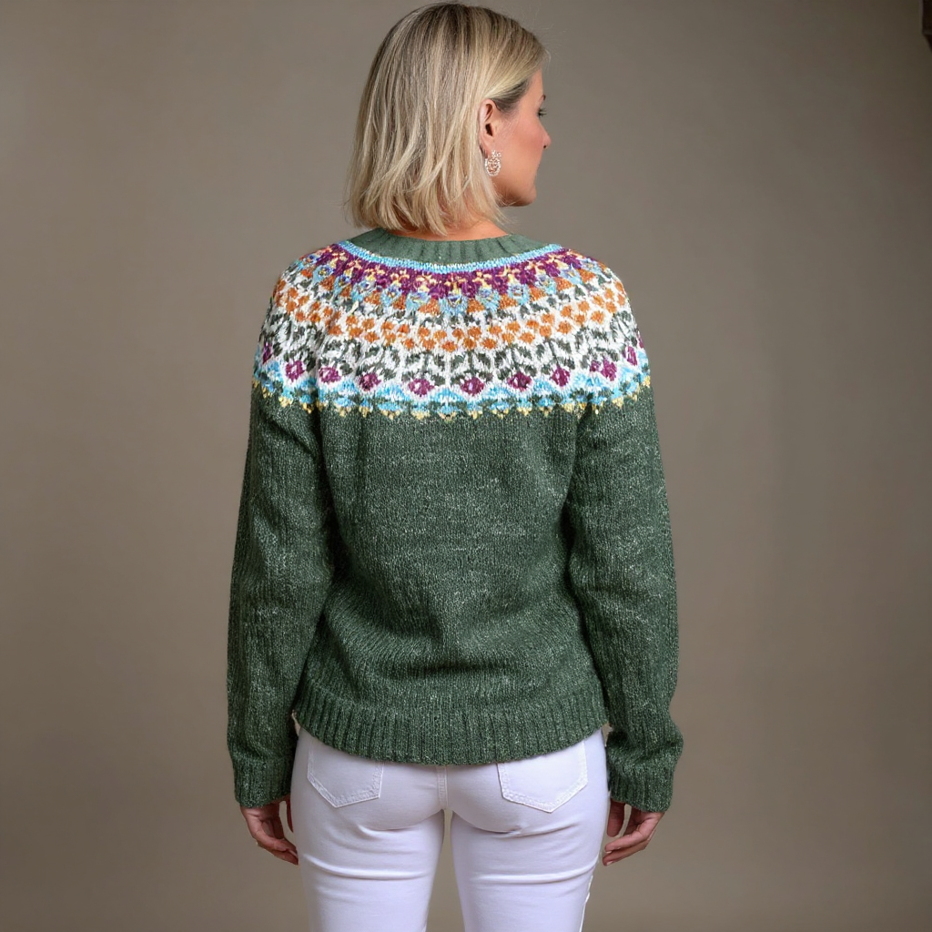 Alice - Vintage Icelandic Cardigan-15531113087349-Mirella Fiore