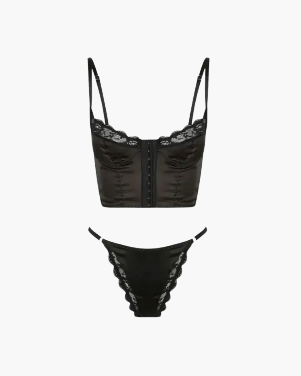 Alisanne – Cropped corset – Lingerie set-15133746430325-Mirella Fiore