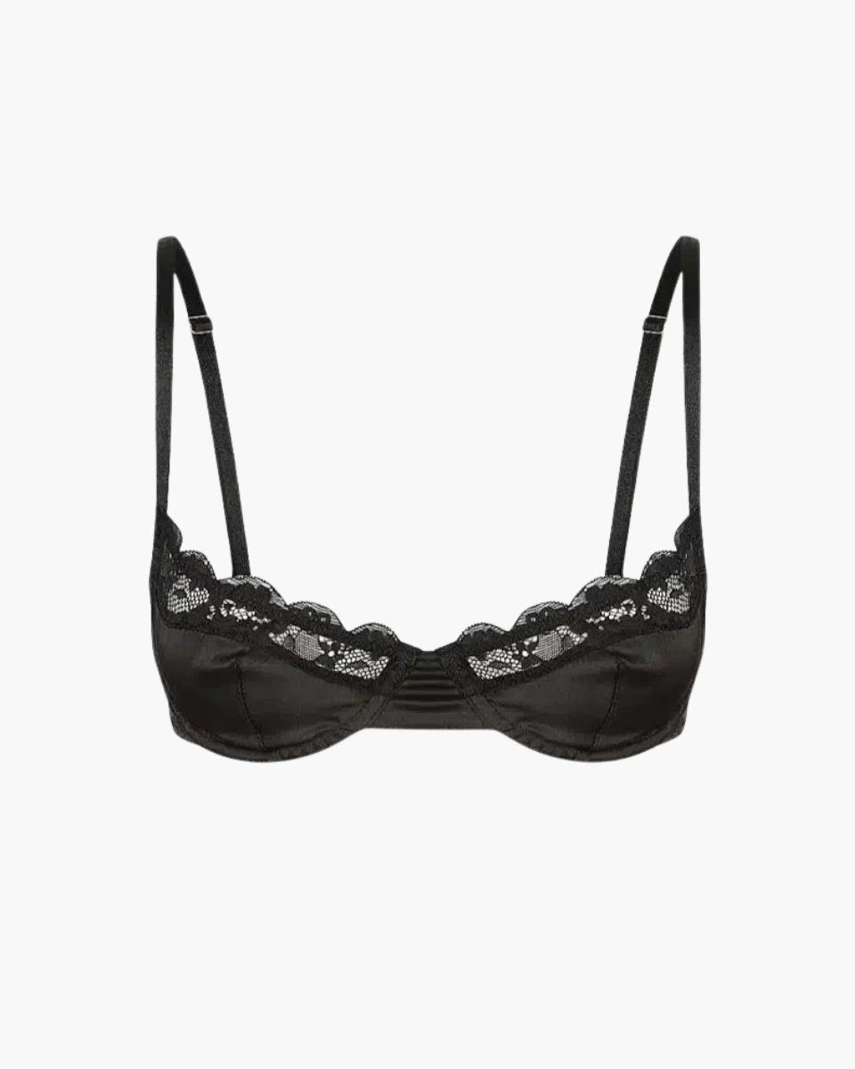 Alisanne – Satin balconette – Bra-15133747741045-Mirella Fiore