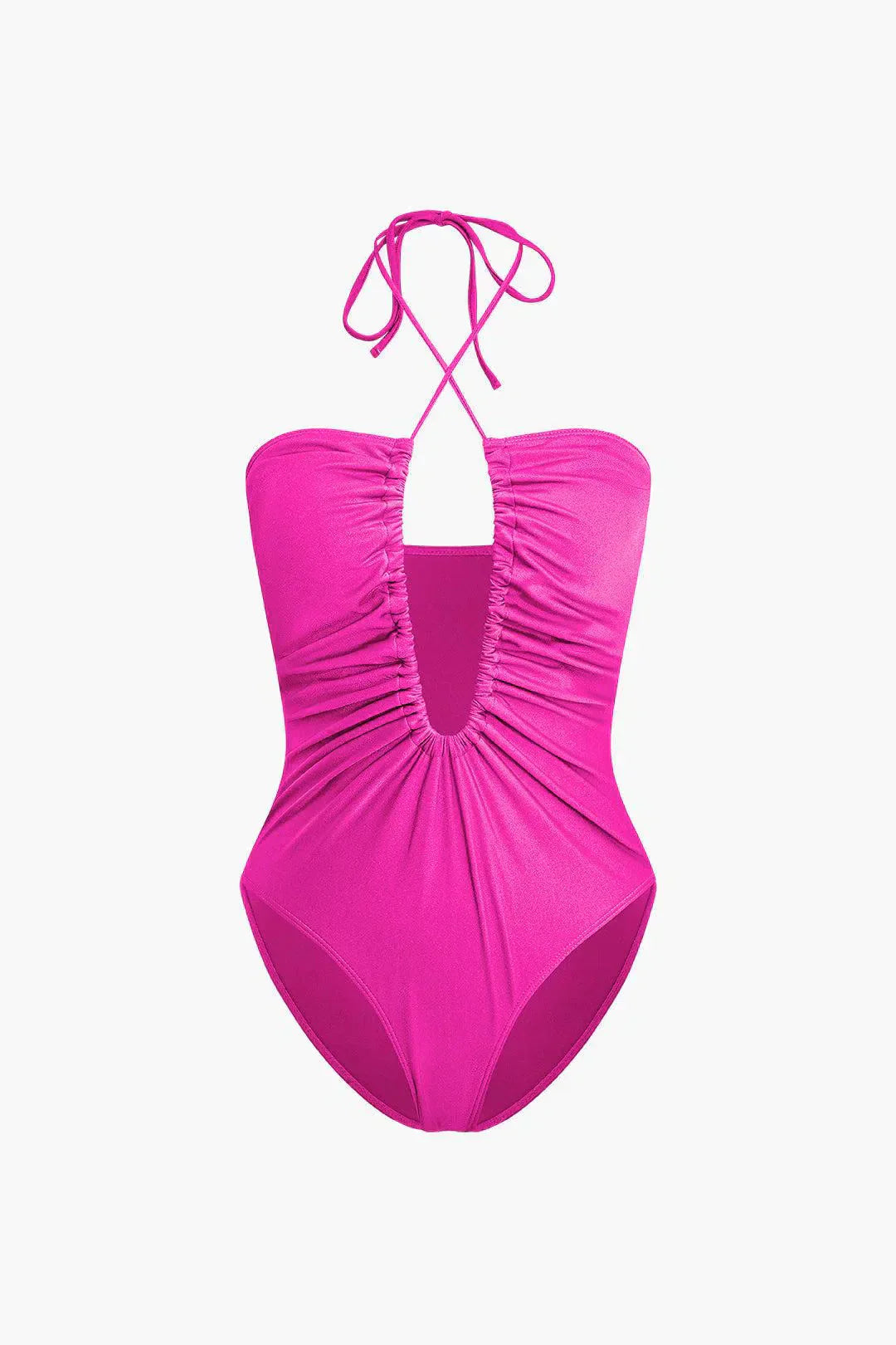 Alisse – Chic fit – Ruched one-piece swimsuit-15133641834869-Mirella Fiore
