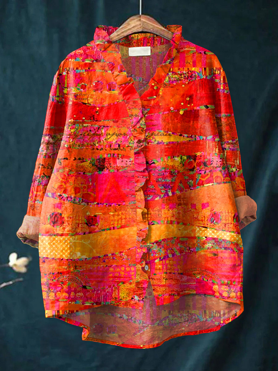 Allyson - Radiant Harmony Blouse-15542206529909-Nancy & Mae Savannah