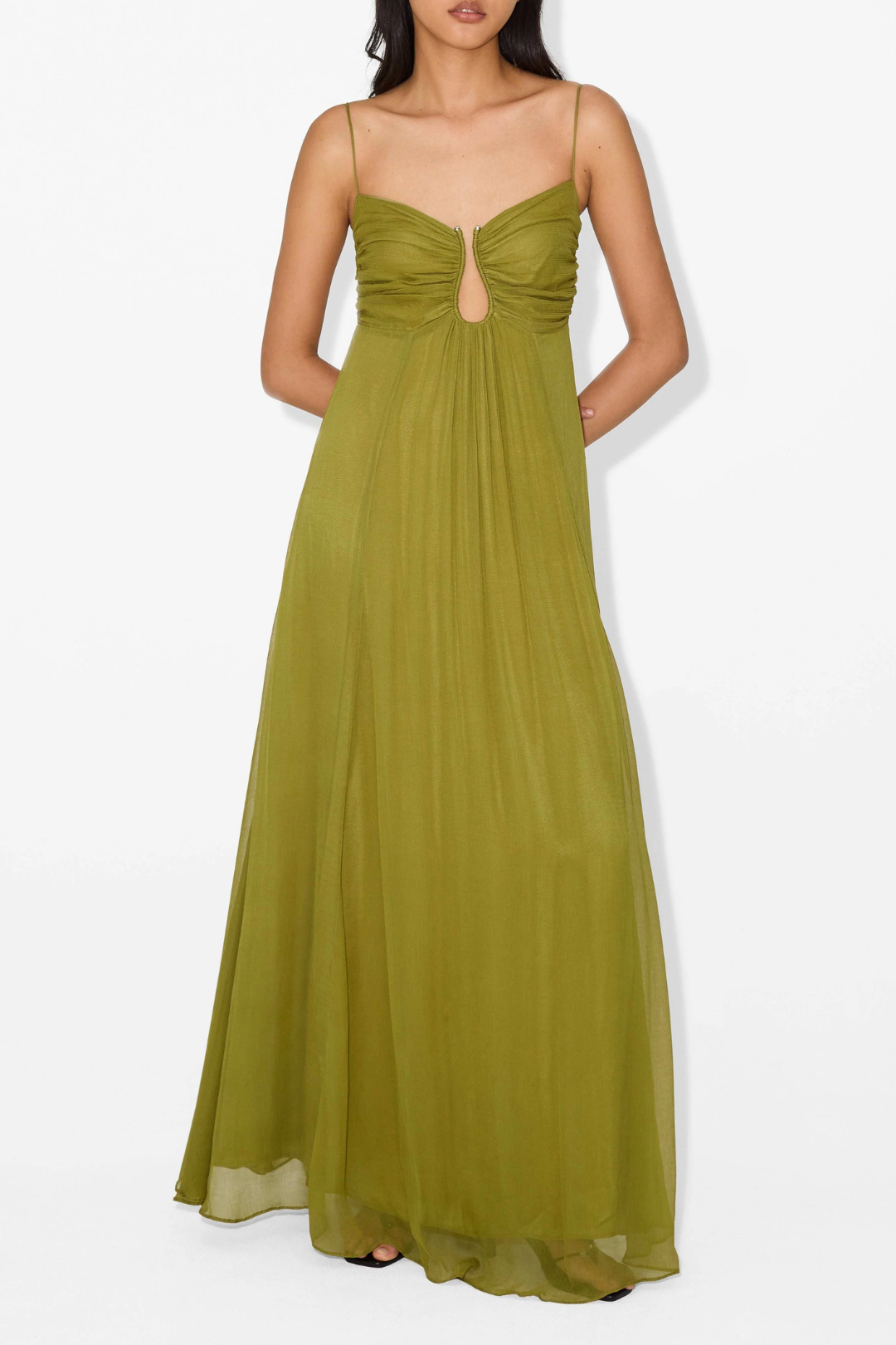 Alma – Pleated design – Maxi dress-15234555019637-Mirella Fiore