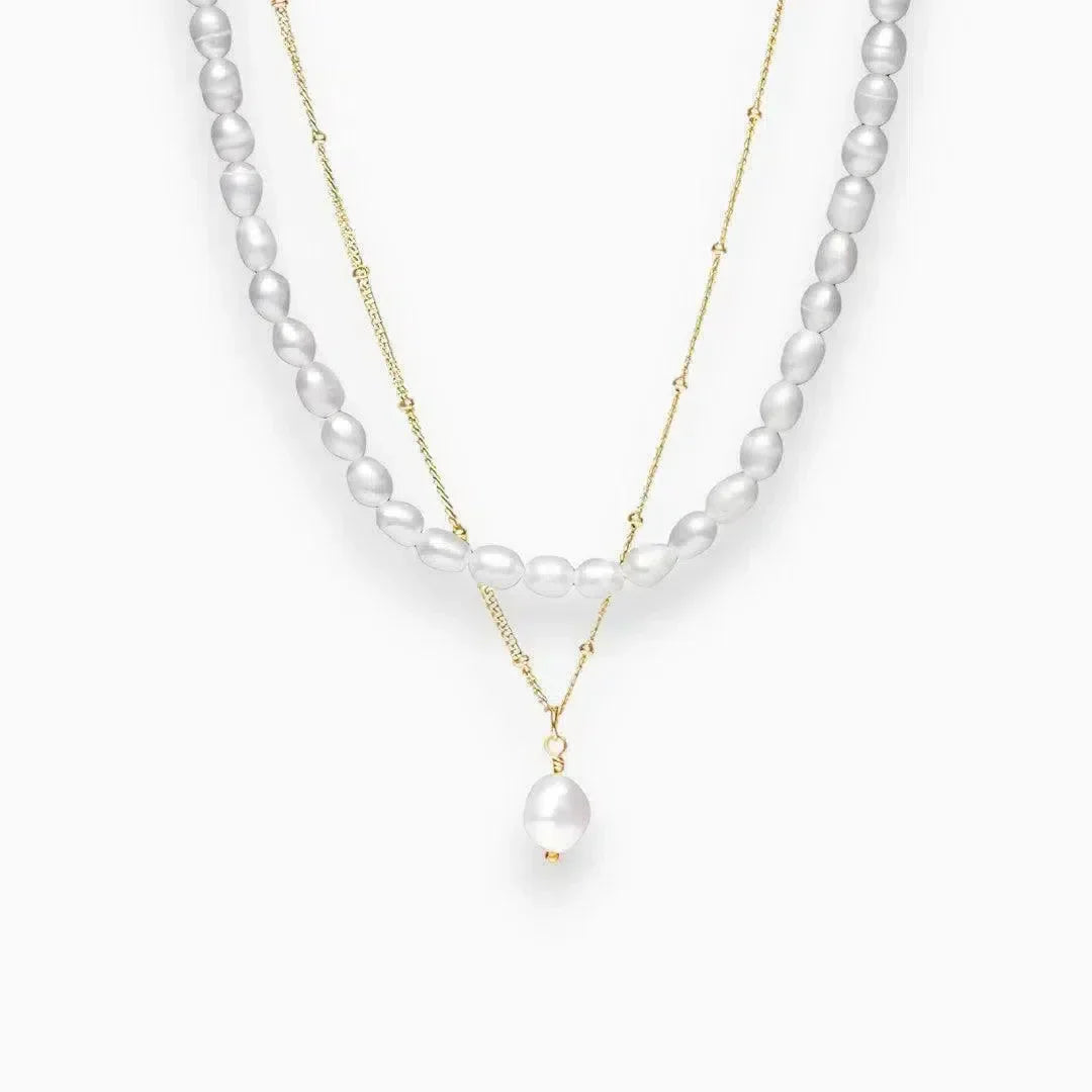 Alohani – Freshwater pearls – Necklace duo-15227799798133-Mirella Fiore