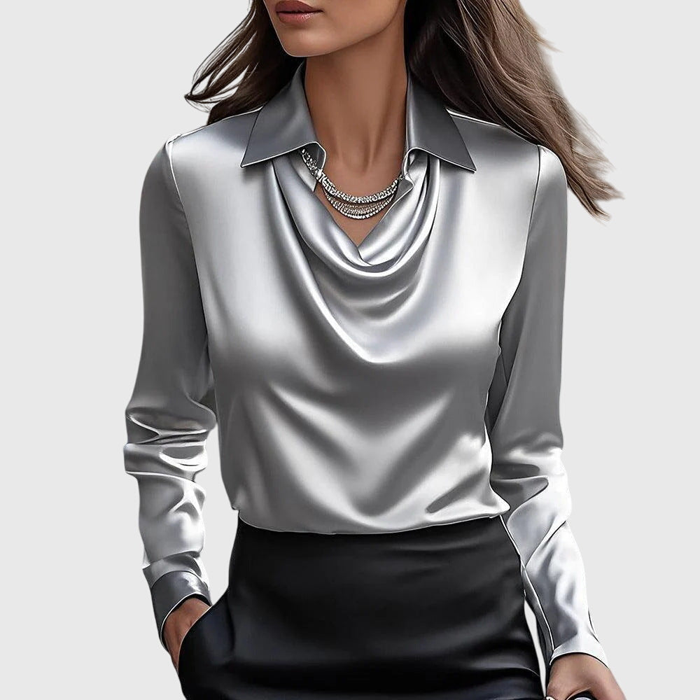 Althea - Elegant Blouse-15518868078965-Nancy & Mae Savannah