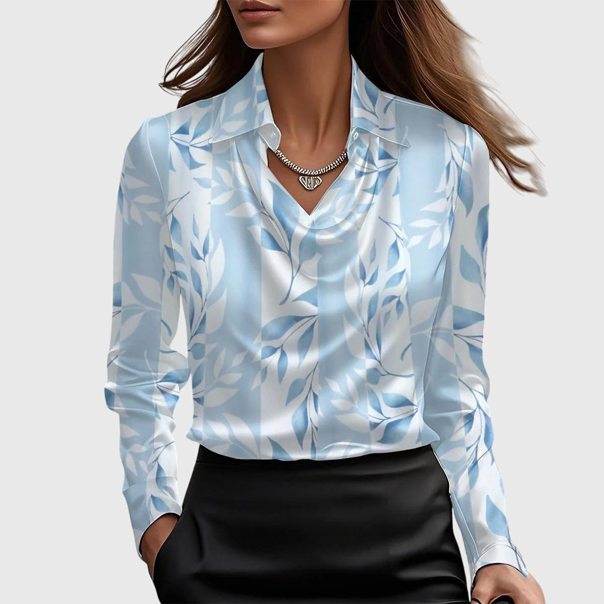 Althea - Elegant Blouse-15518868078965-Nancy & Mae Savannah