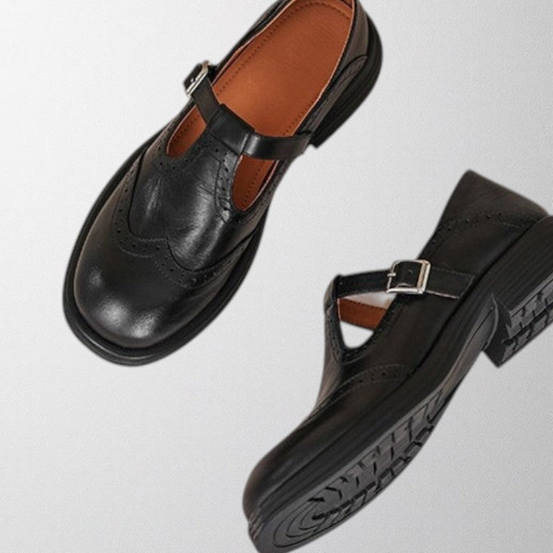 Amara - Elegant Leather Shoes-15519660769653-Mirella Fiore
