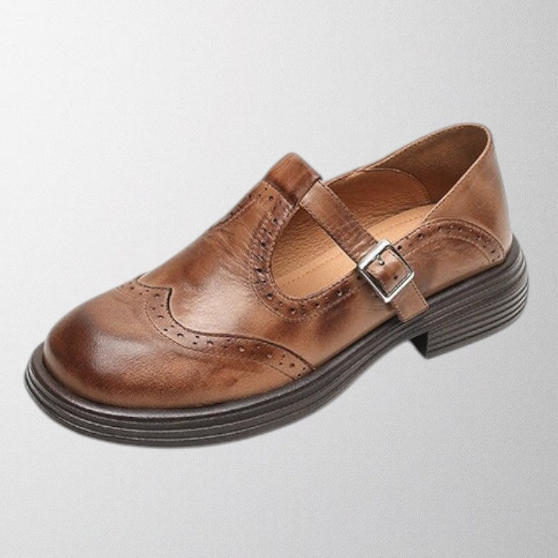 Amara - Elegant Leather Shoes-15519660769653-Mirella Fiore