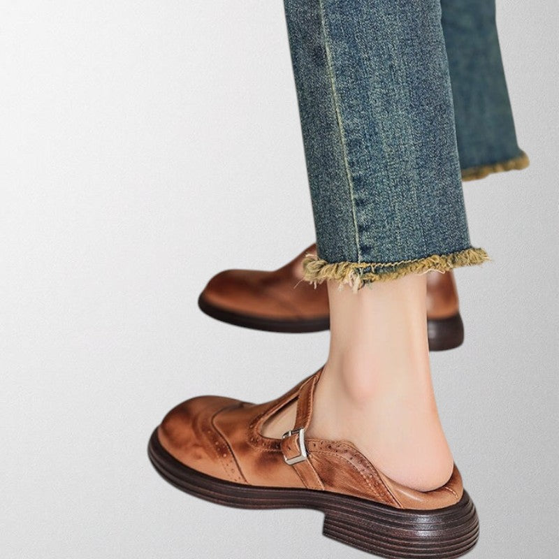 Amara - Elegant Leather Shoes-15519660769653-Nancy & Mae Savannah