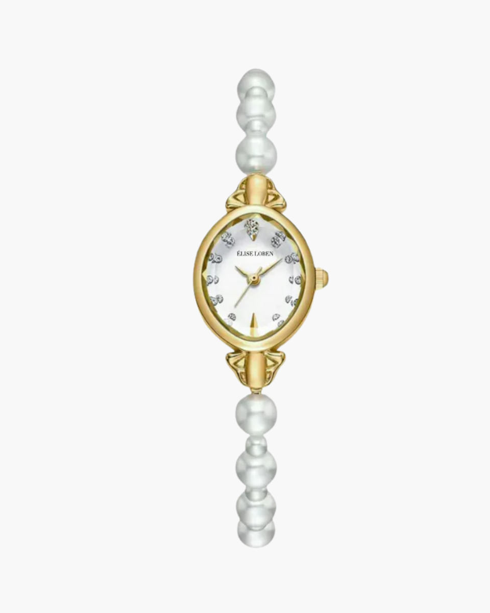 Amara Pearl – Vintage-inspired design – Bracelet watch-15233936916853-Mirella Fiore