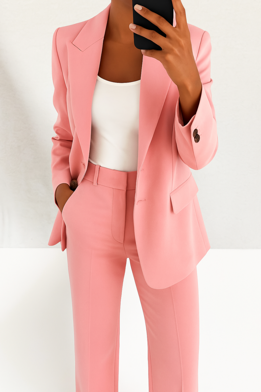 Amarene – Tailored elegance – Women’s trouser suit-15367937425781-Mirella Fiore