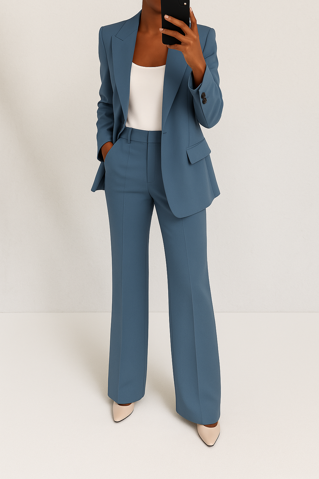 Amarene – Tailored elegance – Women’s trouser suit-15367937425781-Mirella Fiore