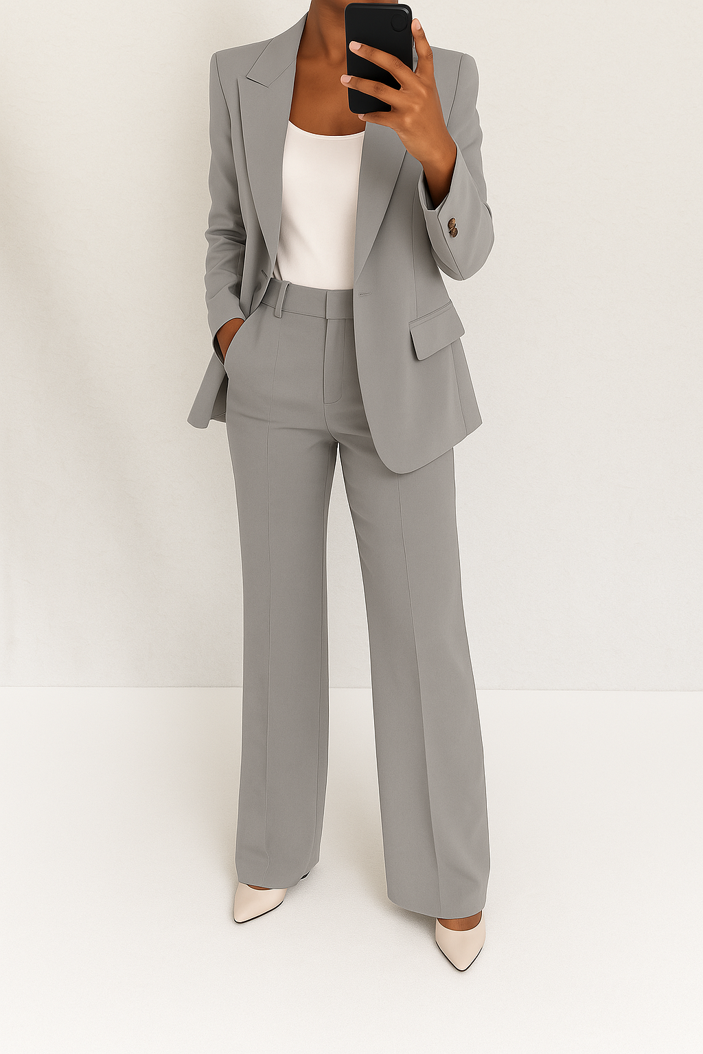 Amarene – Tailored elegance – Women’s trouser suit-15367937425781-Mirella Fiore
