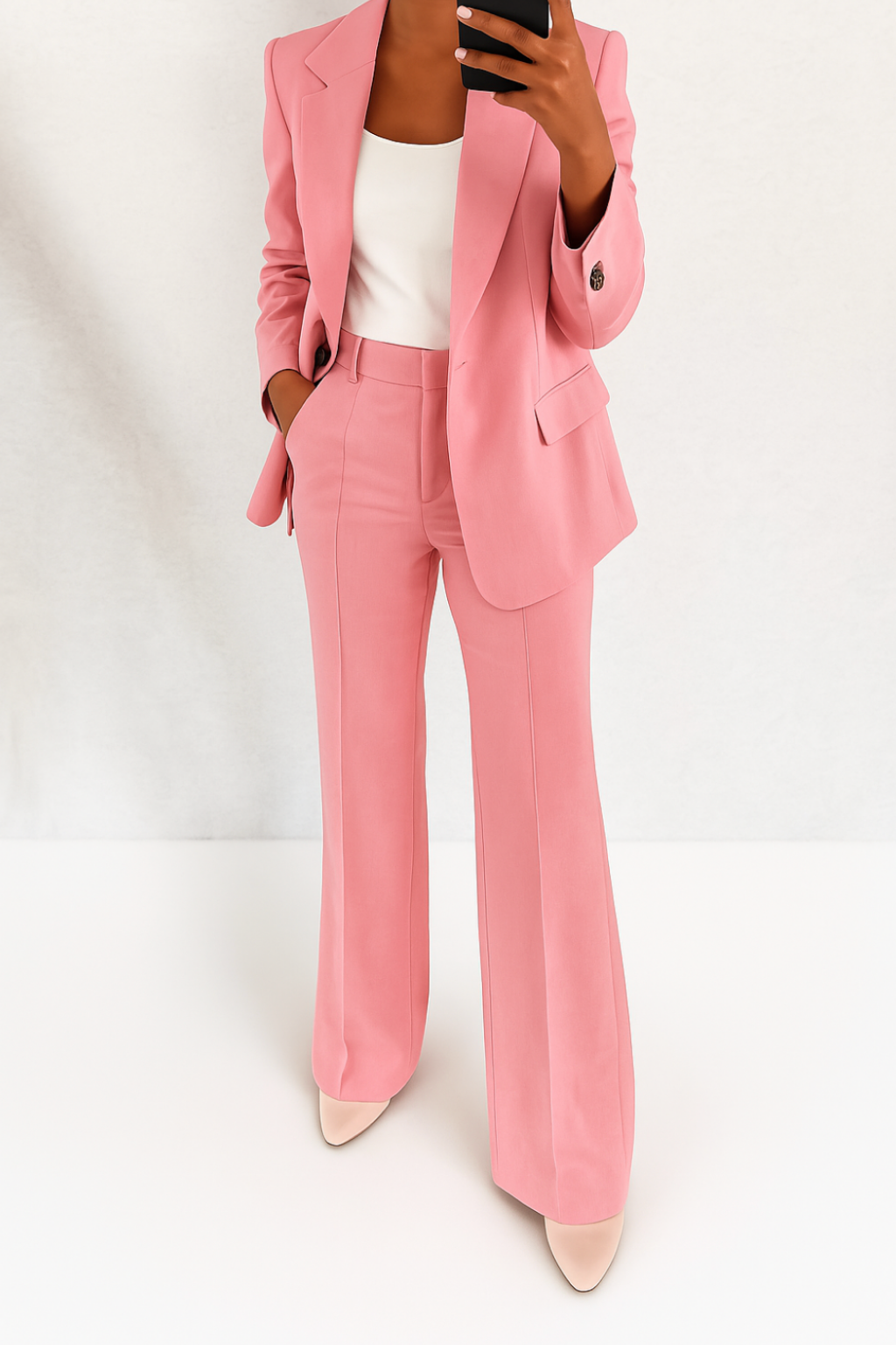 Amarene – Tailored elegance – Women’s trouser suit-15367937425781-Mirella Fiore
