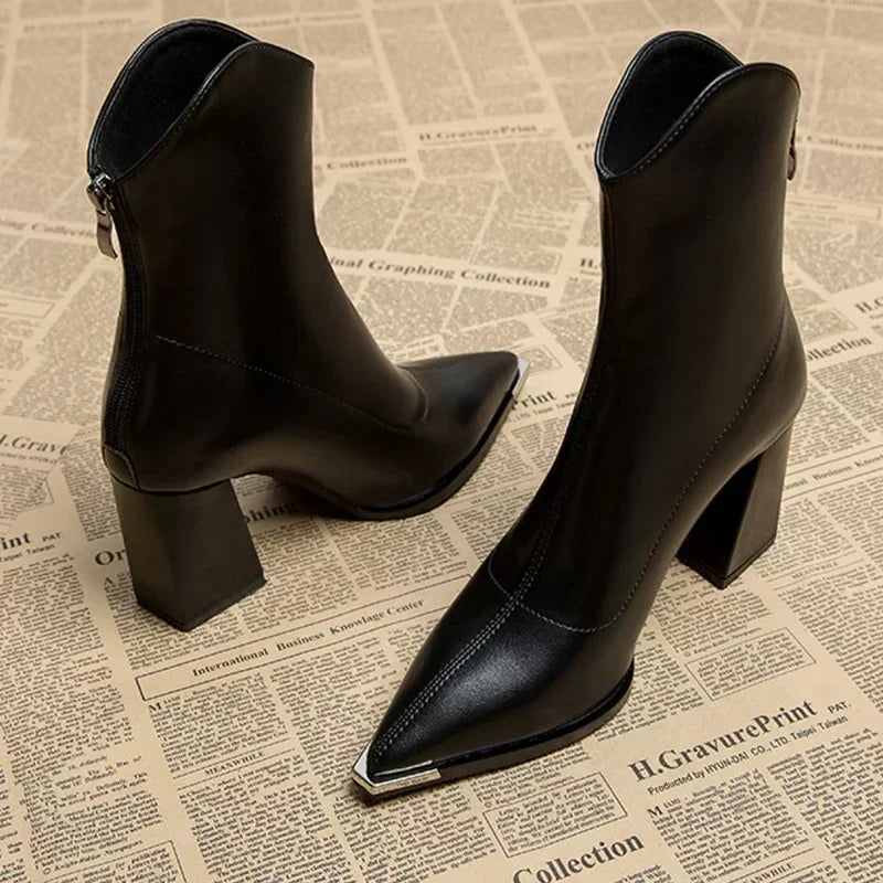 Amarra - Leather Heels-15548990849397-Nancy & Mae Savannah