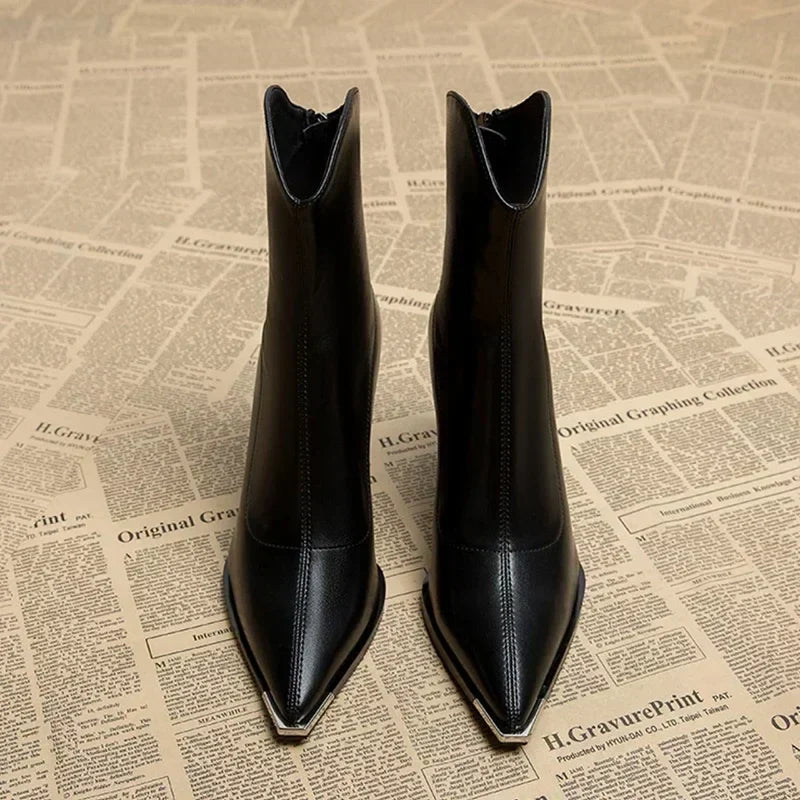 Amarra - Leather Heels-15548990849397-Nancy & Mae Savannah