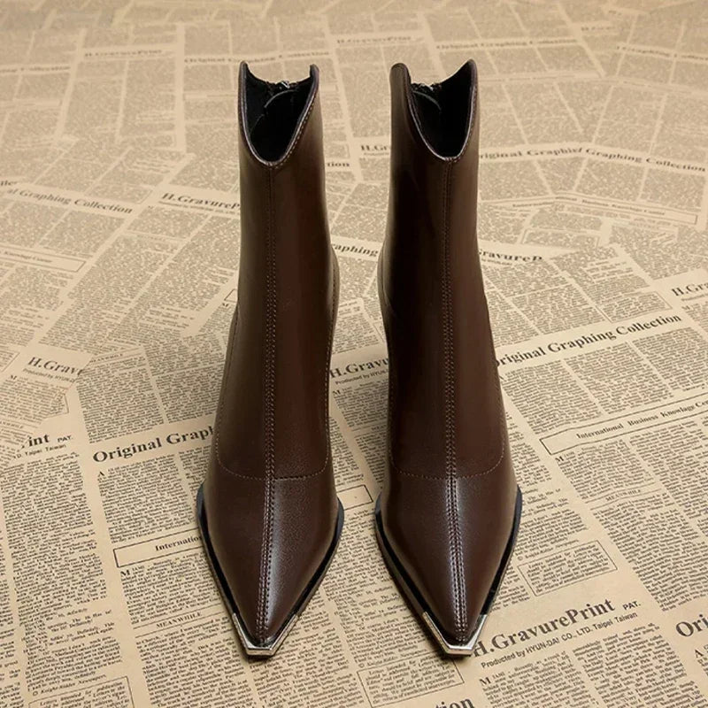 Amarra - Leather Heels-15548990849397-Nancy & Mae Savannah