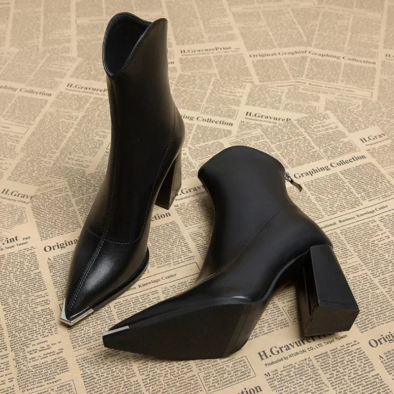 Amarra - Leather Heels-15548990849397-Nancy & Mae Savannah