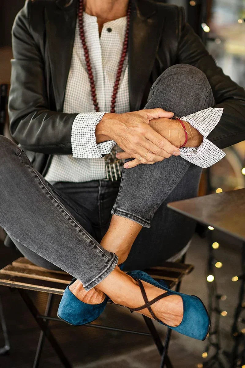 Amber - Elegant Strap Mid-Heels-15551040291189-Nancy & Mae Savannah