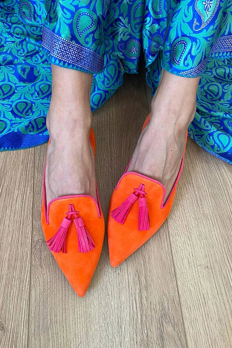 Amelie - Loafer With Elegant Tassels-15551043043701-Mirella Fiore