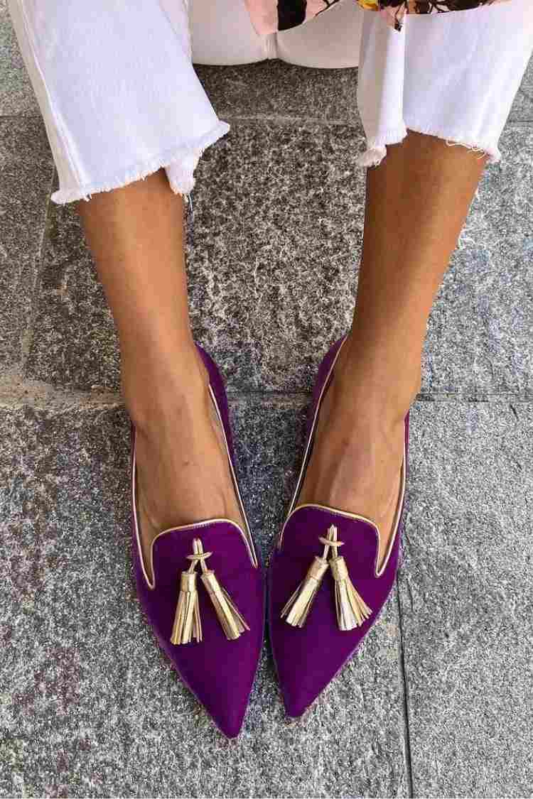 Amelie - Loafer With Elegant Tassels-15551043043701-Nancy & Mae Savannah