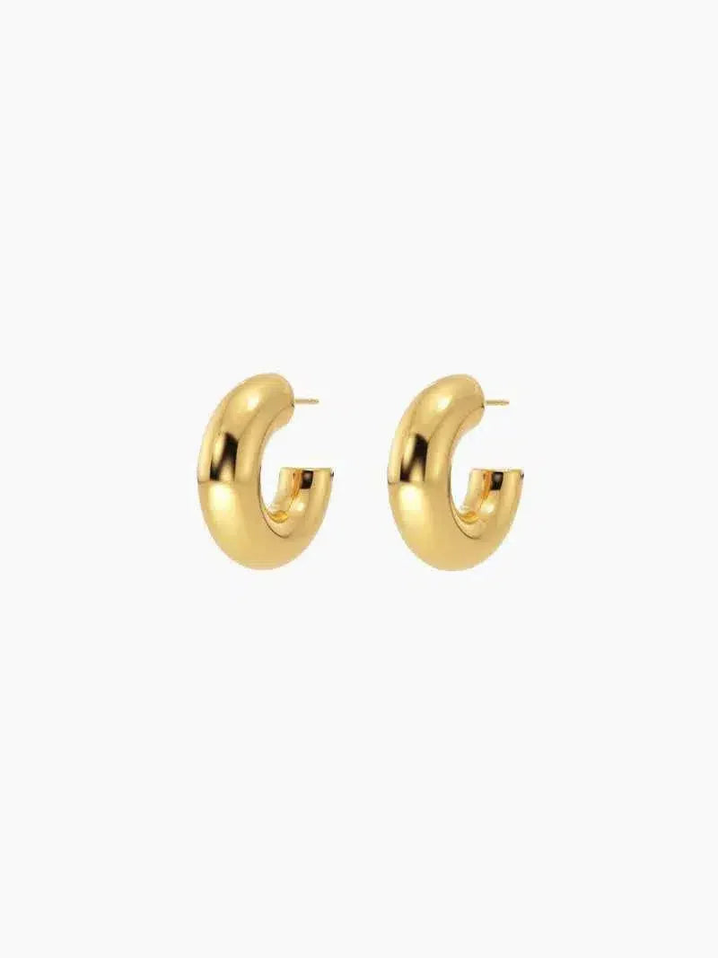 Amore – Chunky design – Hoop earrings-15227778466165-Mirella Fiore
