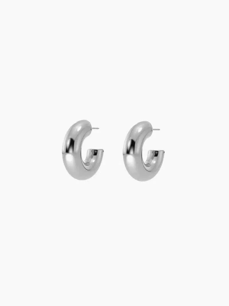 Amore – Chunky design – Hoop earrings-15227778466165-Nancy & Mae Savannah